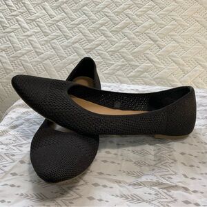Banana Republic Black Women's Woven Flats Size 7